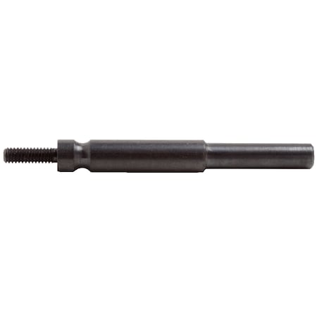 Clesco 1/4-20 Rh Steel Pad Mandrel 1/4 Shank, 4" Oal, Blk Ox PM-1420-4